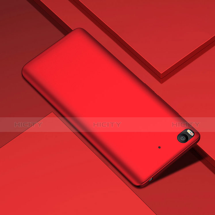 Carcasa Dura Plastico Rigida Mate M04 para Xiaomi Mi 5S Rojo