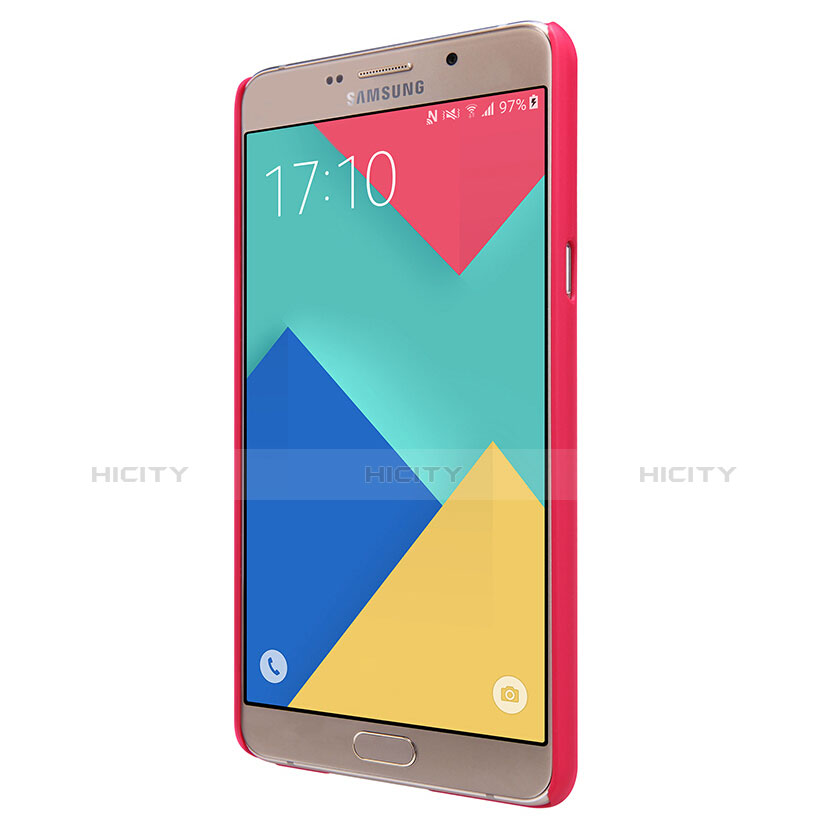 Carcasa Dura Plastico Rigida Mate M06 para Samsung Galaxy A9 Pro (2016) SM-A9100 Rojo