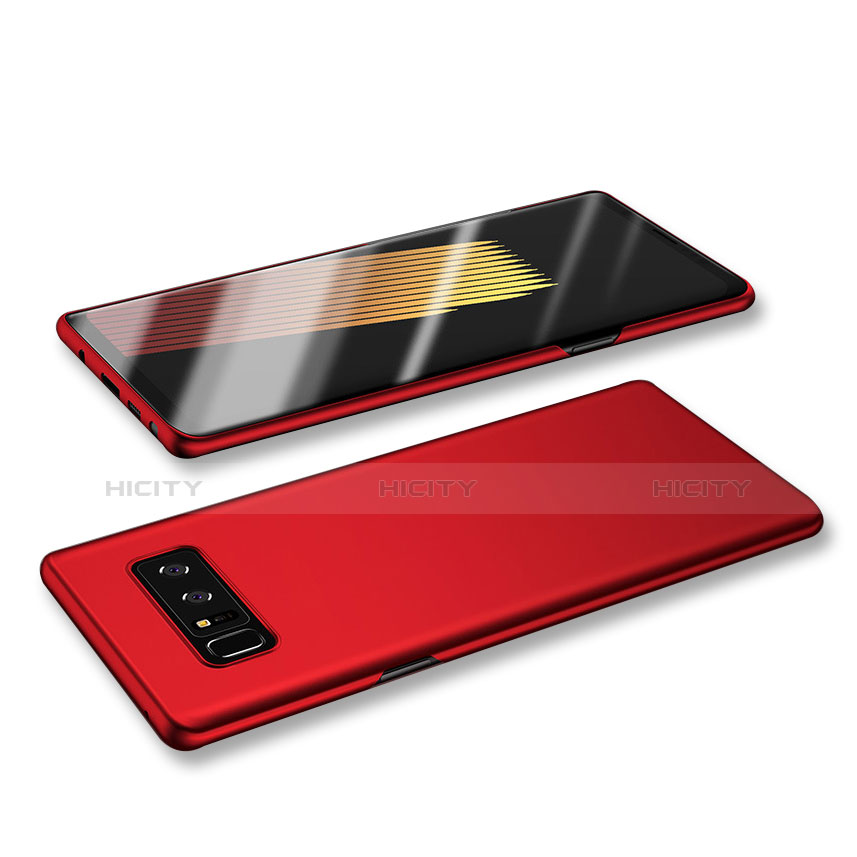 Carcasa Dura Plastico Rigida Mate M06 para Samsung Galaxy Note 8 Rojo