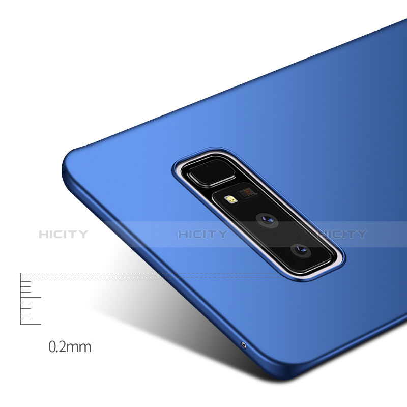 Carcasa Dura Plastico Rigida Mate M09 para Samsung Galaxy Note 8 Azul