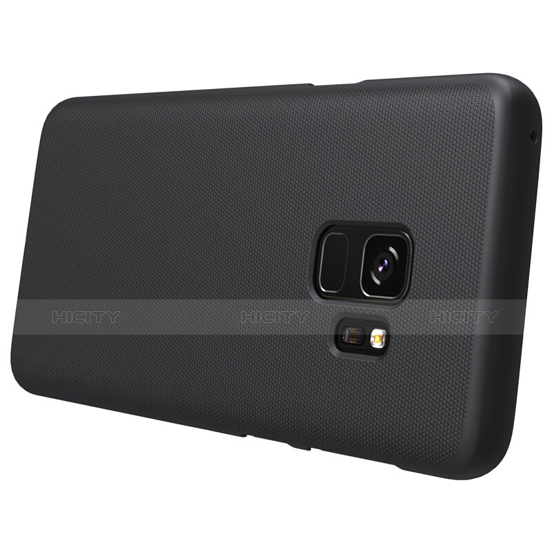 Carcasa Dura Plastico Rigida Mate M09 para Samsung Galaxy S9 Negro