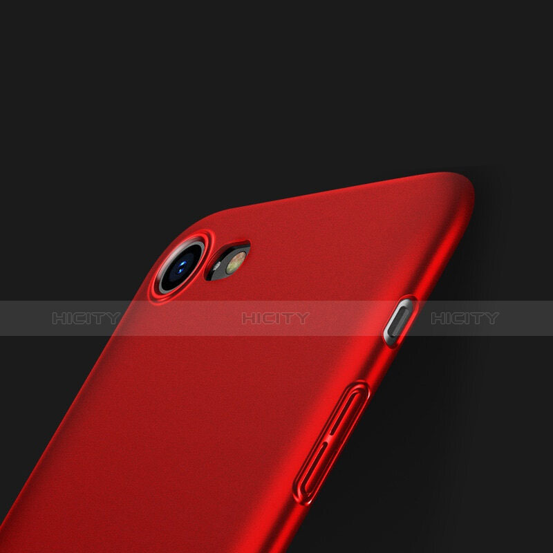 Carcasa Dura Plastico Rigida Mate M10 para Apple iPhone 7 Rojo