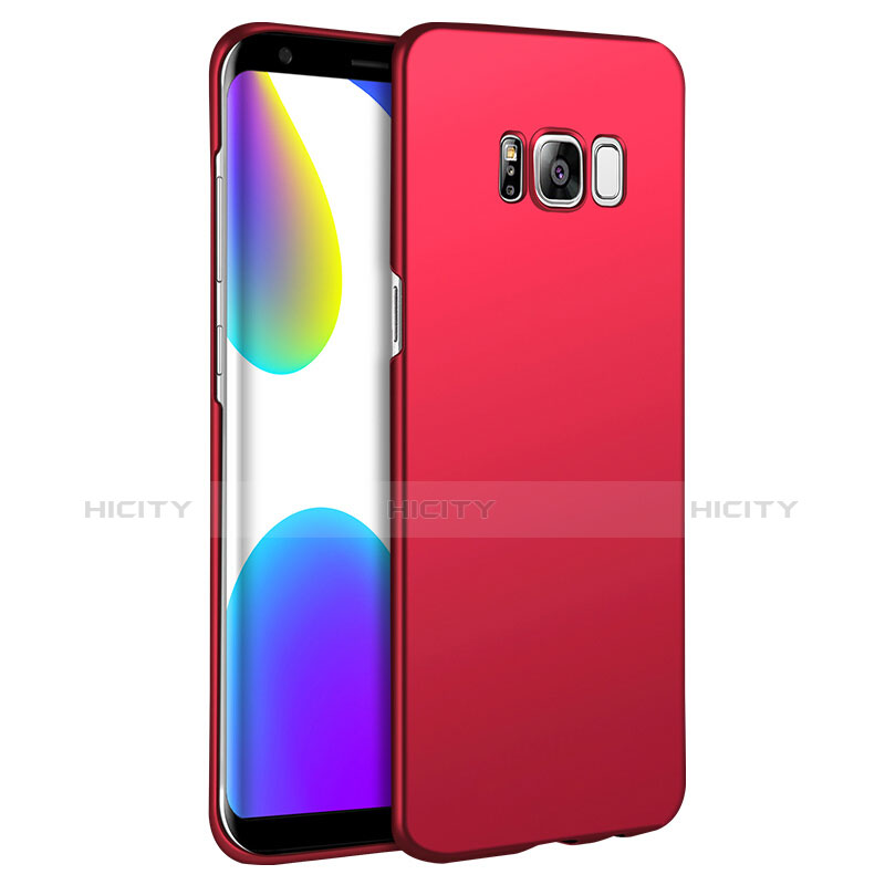 Carcasa Dura Plastico Rigida Mate M12 para Samsung Galaxy S8 Rojo