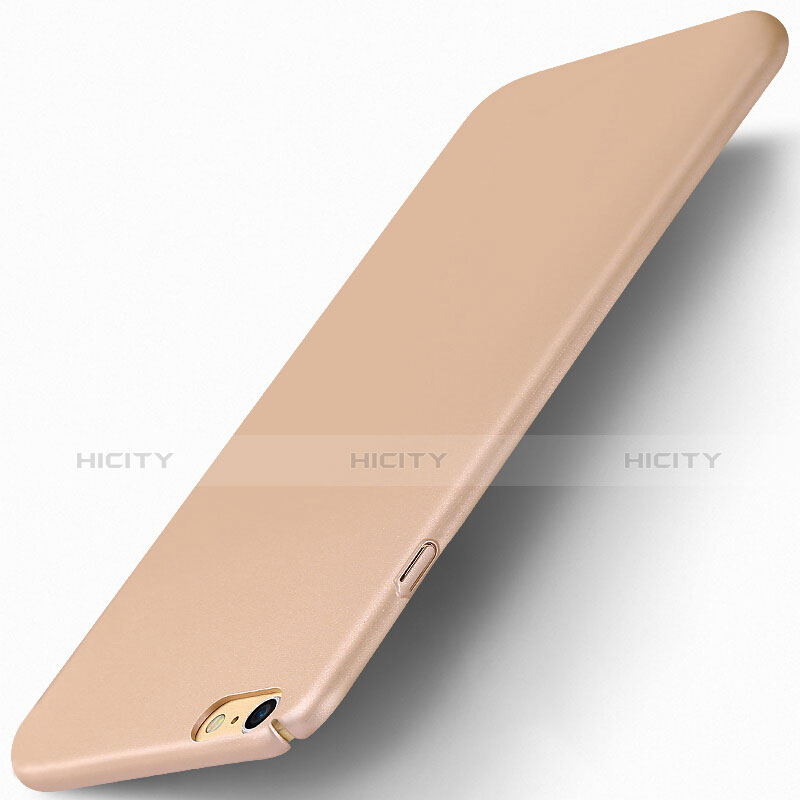 Carcasa Dura Plastico Rigida Mate P04 para Apple iPhone 6S Oro