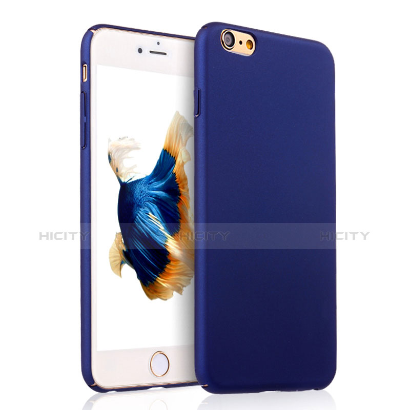 Carcasa Dura Plastico Rigida Mate para Apple iPhone 6S Azul