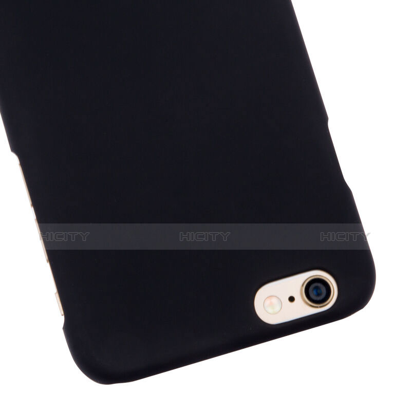 Carcasa Dura Plastico Rigida Mate para Apple iPhone 6S Plus Negro