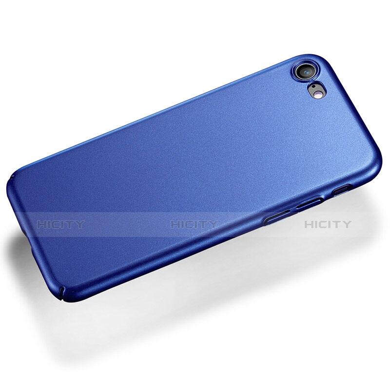 Carcasa Dura Plastico Rigida Mate para Apple iPhone 7 Azul