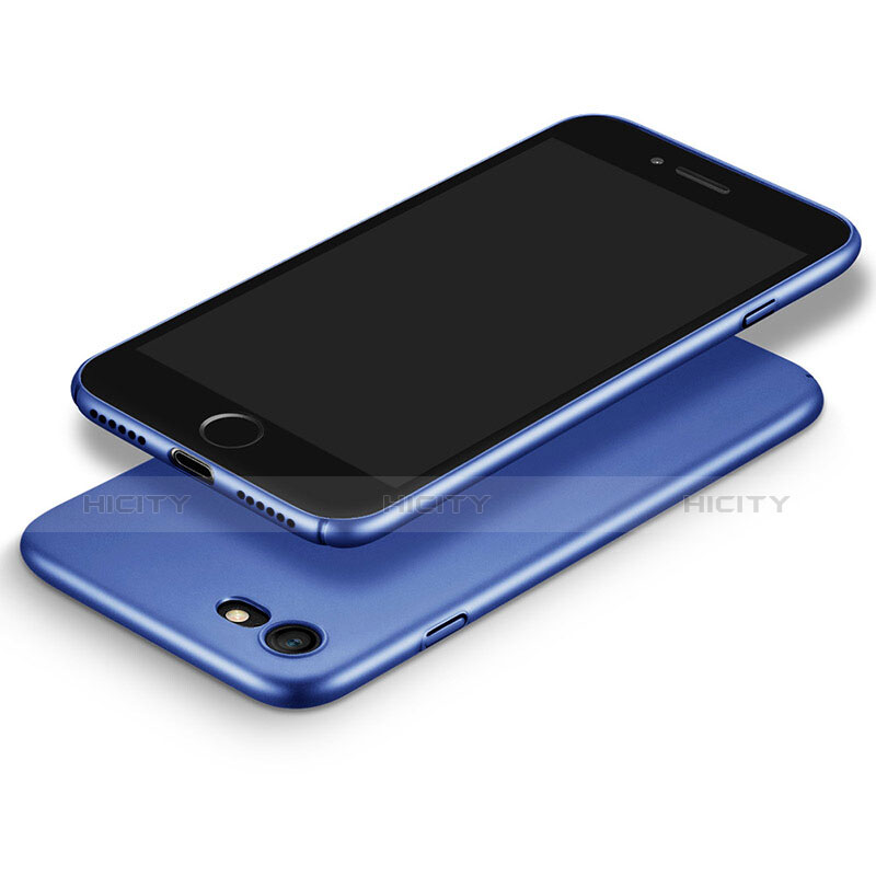 Carcasa Dura Plastico Rigida Mate para Apple iPhone 8 Azul