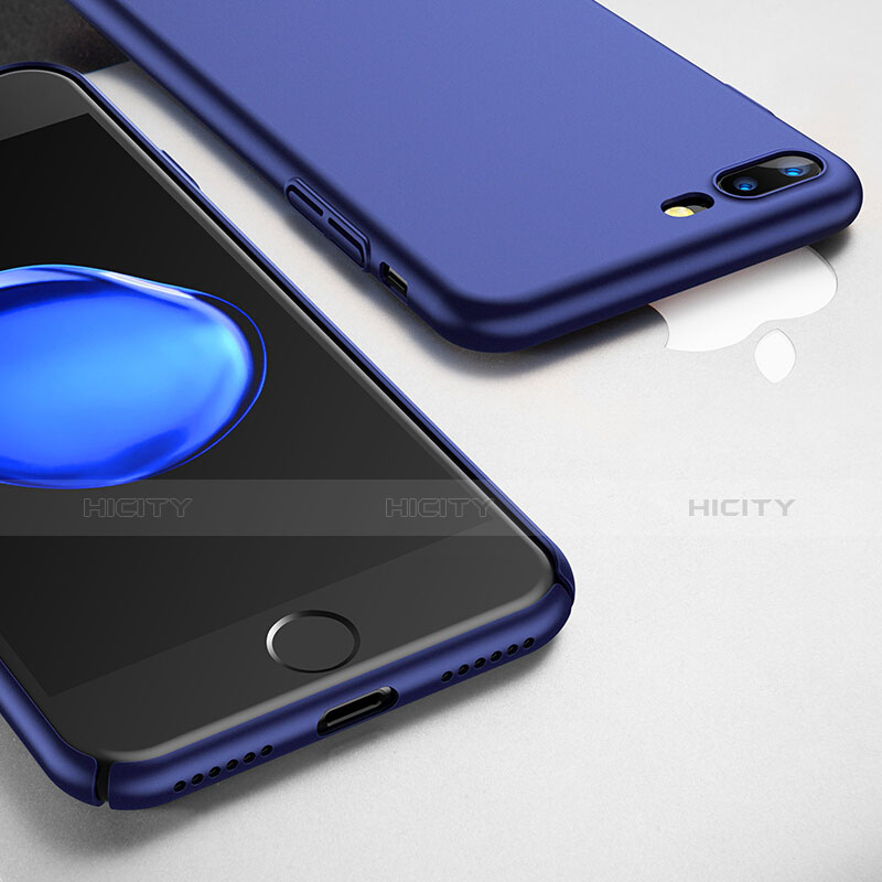 Carcasa Dura Plastico Rigida Mate para Apple iPhone 8 Plus Azul