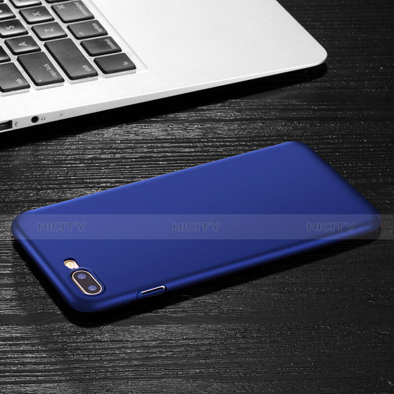 Carcasa Dura Plastico Rigida Mate para Apple iPhone 8 Plus Azul