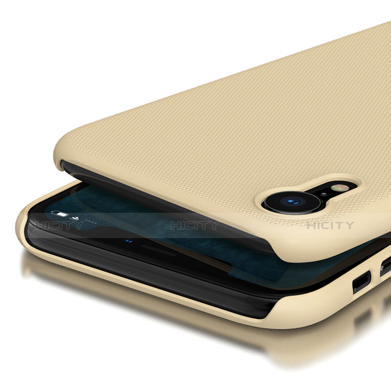 Carcasa Dura Plastico Rigida Mate para Apple iPhone XR Oro