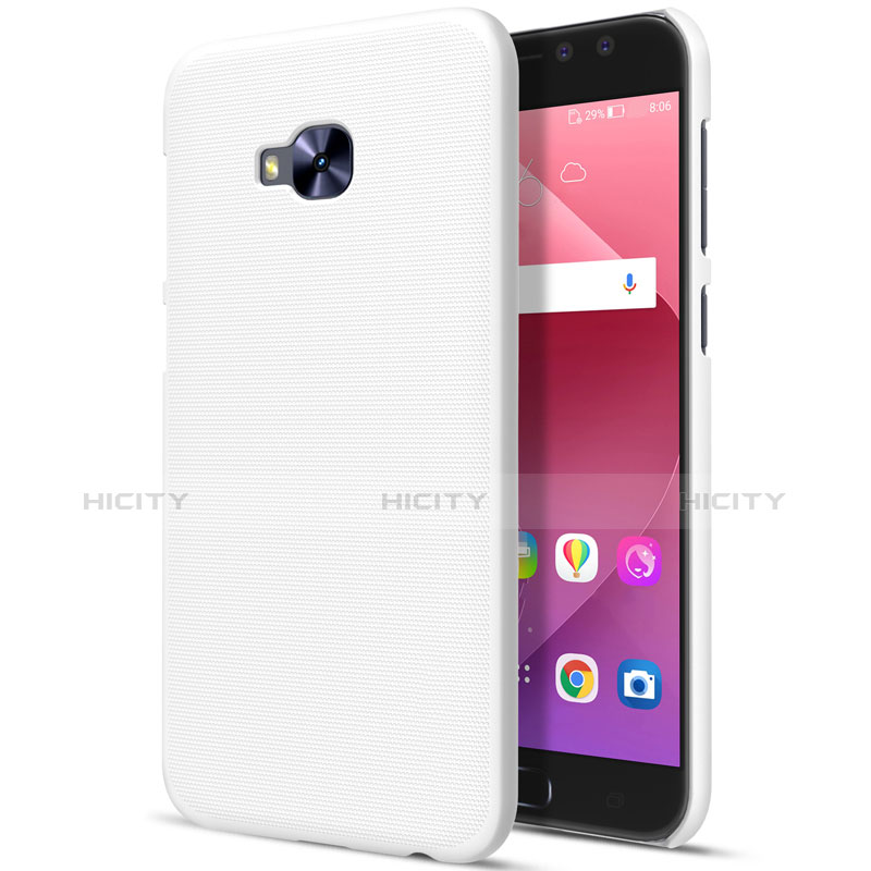 Carcasa Dura Plastico Rigida Mate para Asus Zenfone 4 Selfie Pro Blanco