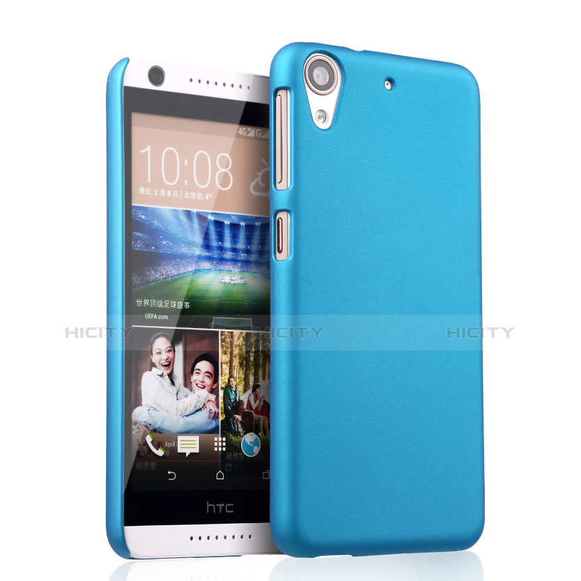 Carcasa Dura Plastico Rigida Mate para HTC Desire 626 Azul