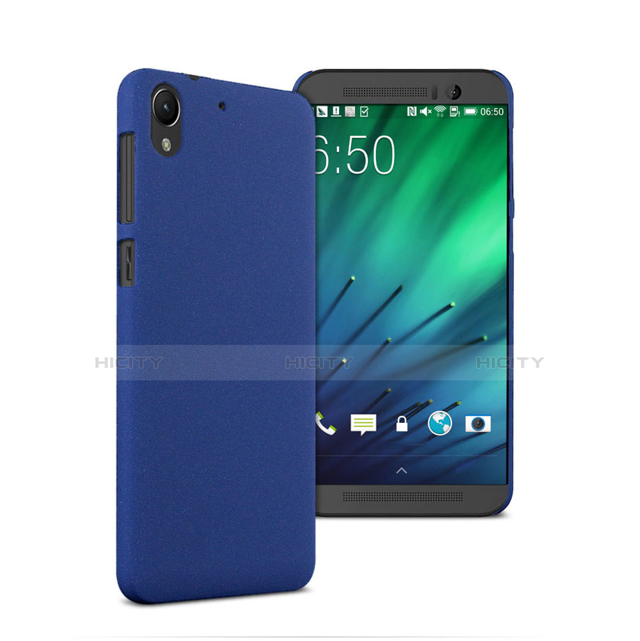 Carcasa Dura Plastico Rigida Mate para HTC Desire 728 728g Azul