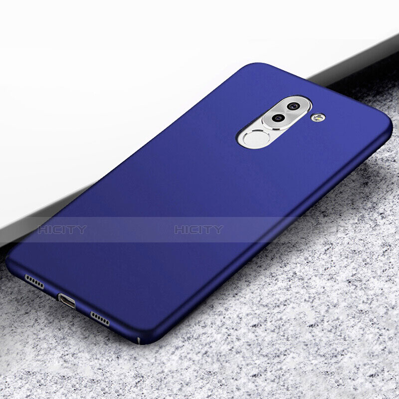 Carcasa Dura Plastico Rigida Mate para Huawei GR5 (2017) Azul