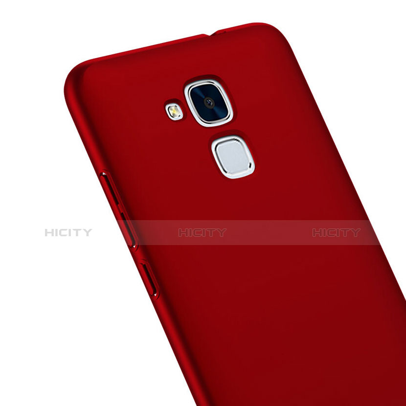 Carcasa Dura Plastico Rigida Mate para Huawei GR5 Mini Rojo