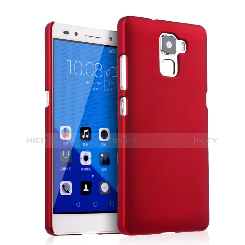 Carcasa Dura Plastico Rigida Mate para Huawei Honor 7 Rojo