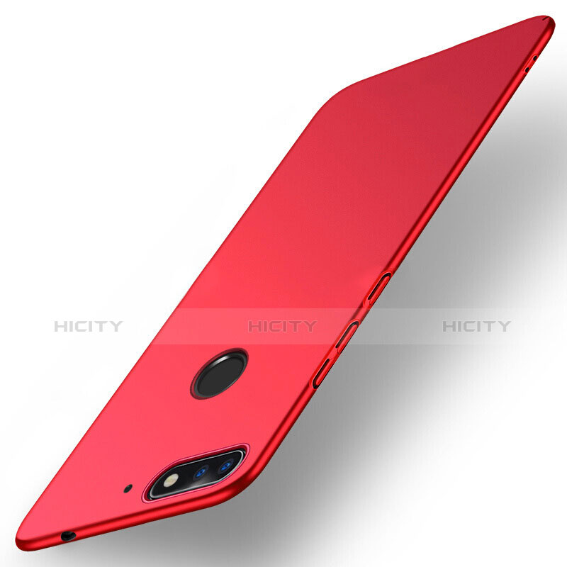 Carcasa Dura Plastico Rigida Mate para Huawei Honor 7A Rojo