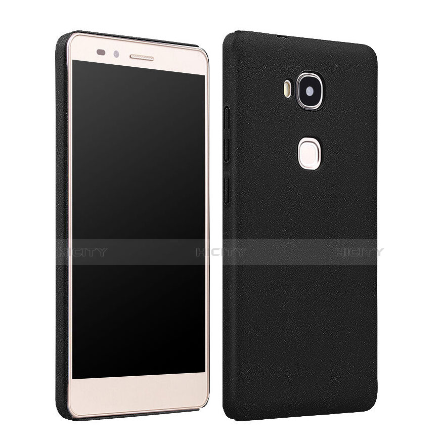 Carcasa Dura Plastico Rigida Mate para Huawei Honor X5 Negro