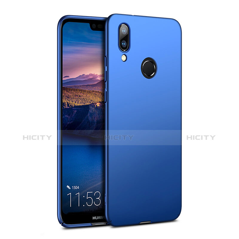 Carcasa Dura Plastico Rigida Mate para Huawei Nova 3e Azul
