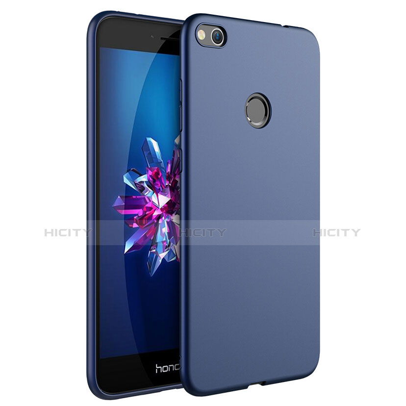Carcasa Dura Plastico Rigida Mate para Huawei P8 Lite (2017) Azul