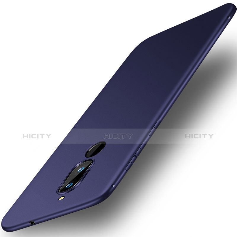 Carcasa Dura Plastico Rigida Mate para Huawei Rhone Azul