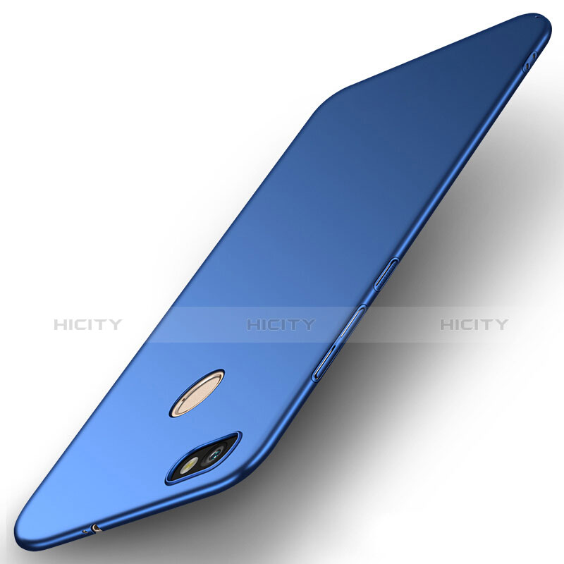 Carcasa Dura Plastico Rigida Mate para Huawei Y6 Pro (2017) Azul