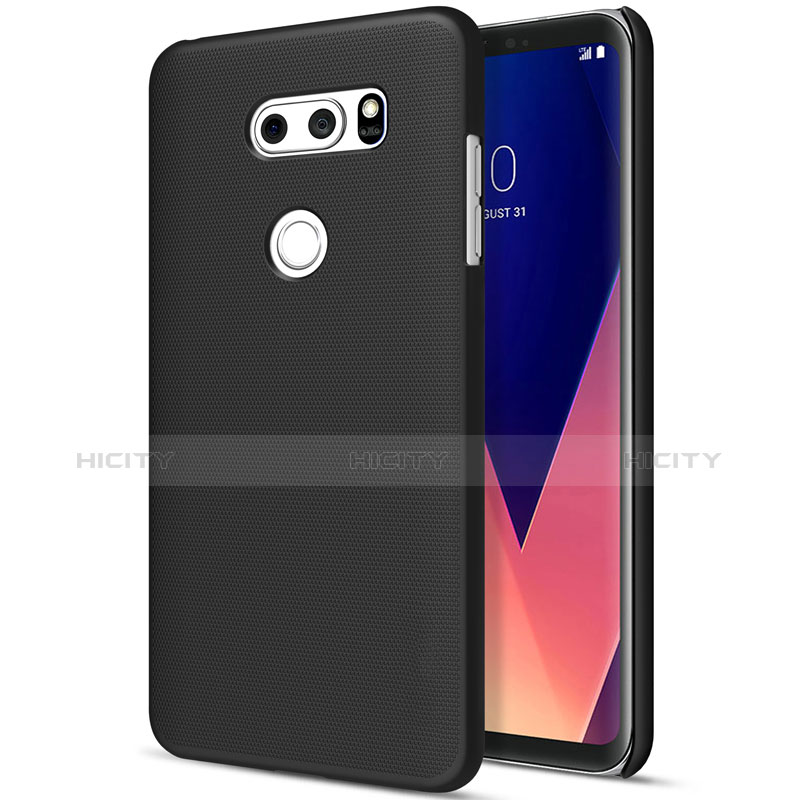 Carcasa Dura Plastico Rigida Mate para LG V30 Negro