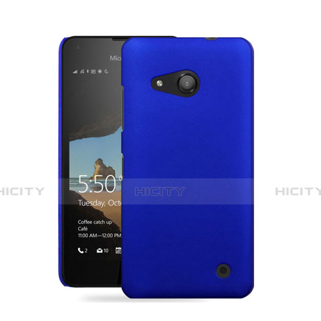 Carcasa Dura Plastico Rigida Mate para Microsoft Lumia 550 Azul