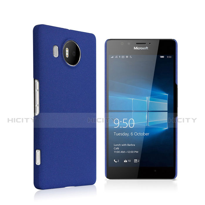 Carcasa Dura Plastico Rigida Mate para Microsoft Lumia 950 XL Azul