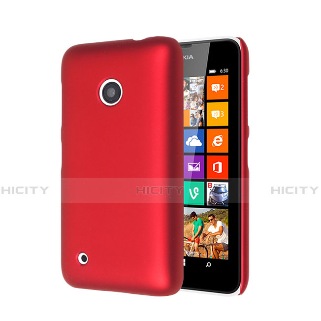 Carcasa Dura Plastico Rigida Mate para Nokia Lumia 530 Rojo