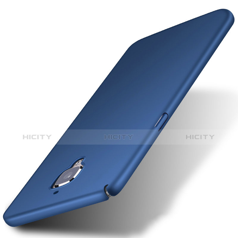 Carcasa Dura Plastico Rigida Mate para OnePlus 3 Azul