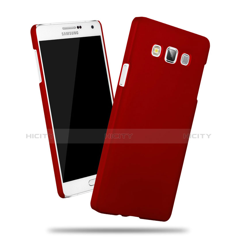 Carcasa Dura Plastico Rigida Mate para Samsung Galaxy A3 Duos SM-A300F Rojo