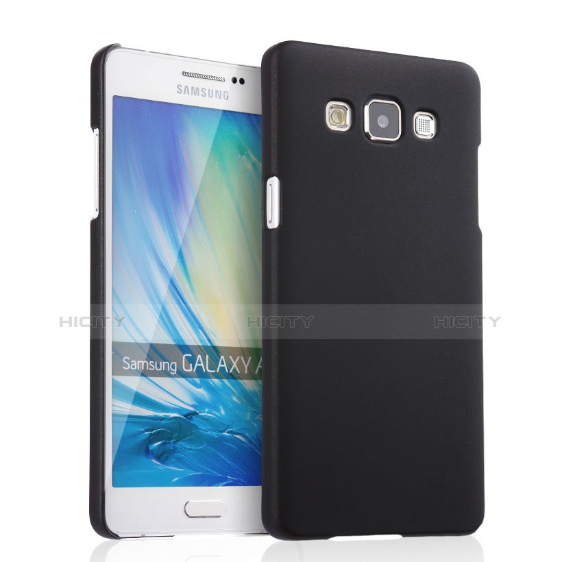 Carcasa Dura Plastico Rigida Mate para Samsung Galaxy A5 SM-500F Negro