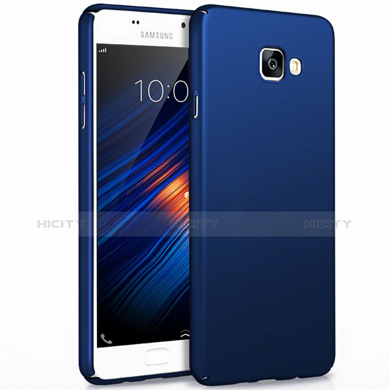 Carcasa Dura Plastico Rigida Mate para Samsung Galaxy A7 (2017) A720F Azul