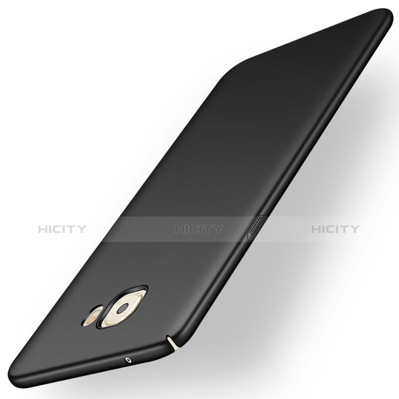 Carcasa Dura Plastico Rigida Mate para Samsung Galaxy C9 Pro C9000 Negro