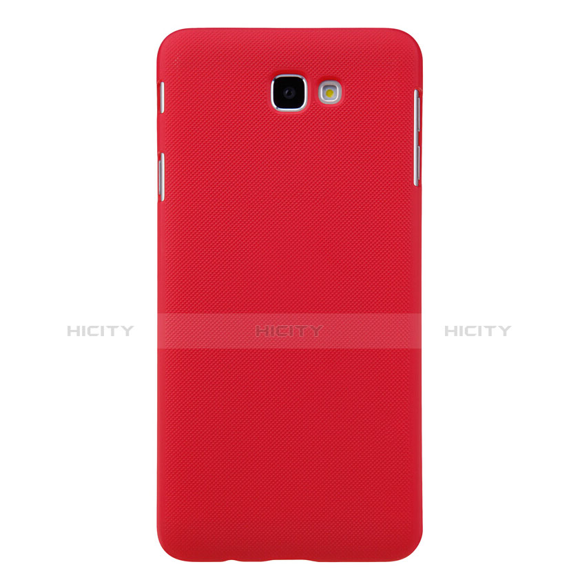 Carcasa Dura Plastico Rigida Mate para Samsung Galaxy J5 Prime G570F Rojo