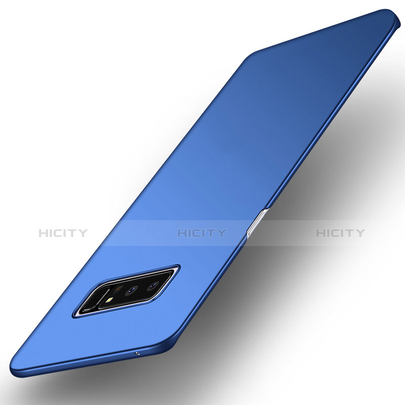 Carcasa Dura Plastico Rigida Mate para Samsung Galaxy Note 8 Azul