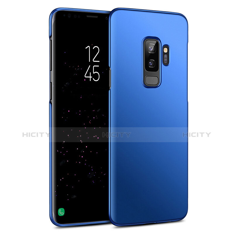 Carcasa Dura Plastico Rigida Mate para Samsung Galaxy S9 Plus Azul