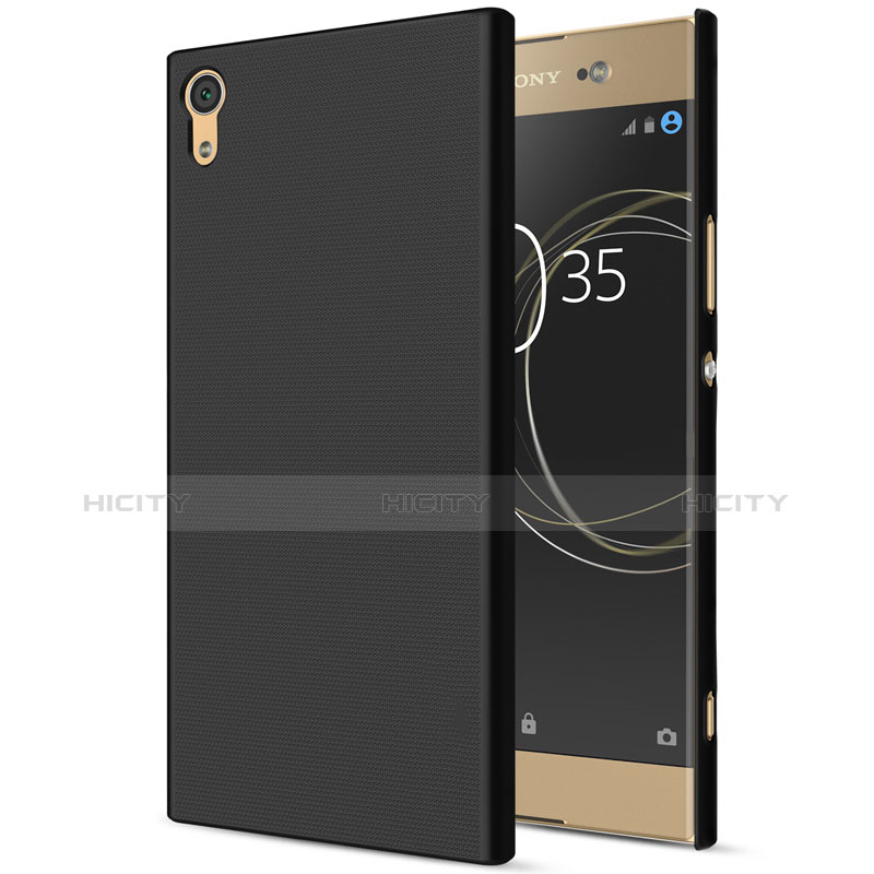 Carcasa Dura Plastico Rigida Mate para Sony Xperia XA1 Ultra Negro