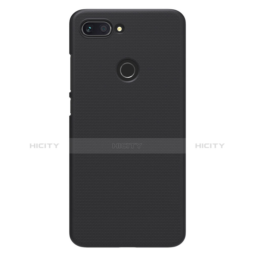 Carcasa Dura Plastico Rigida Mate para Xiaomi Mi 8 Lite Negro