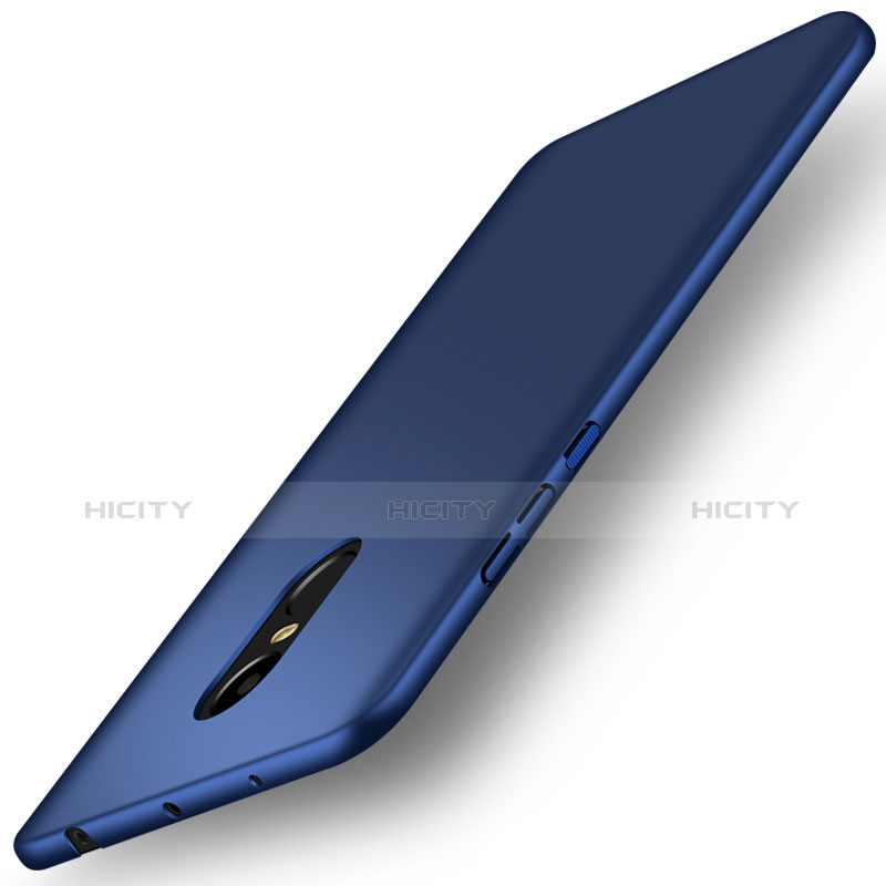 Carcasa Dura Plastico Rigida Mate para Xiaomi Redmi Note 4X High Edition Azul