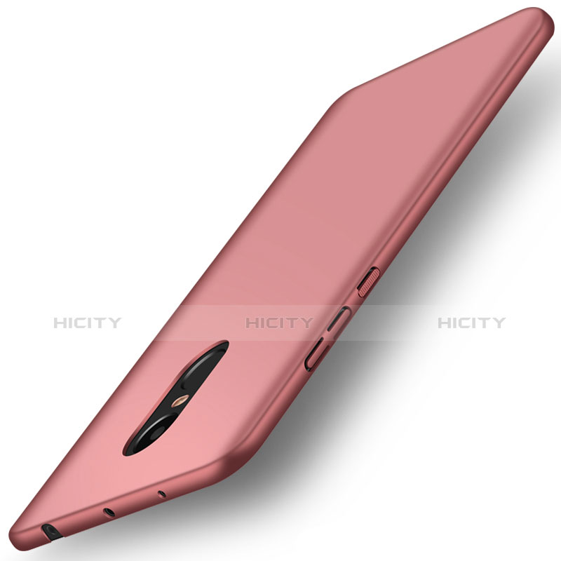 Carcasa Dura Plastico Rigida Mate para Xiaomi Redmi Note 4X High Edition Oro Rosa