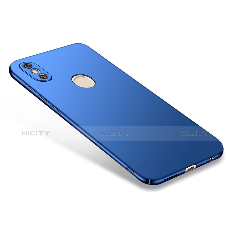 Carcasa Dura Plastico Rigida Mate para Xiaomi Redmi Note 5 AI Dual Camera Azul