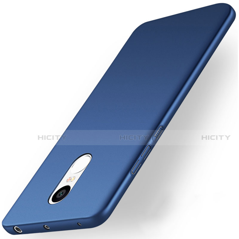 Carcasa Dura Plastico Rigida Mate Q03 para Xiaomi Redmi Note 4 Azul