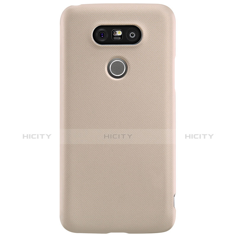 Carcasa Dura Plastico Rigida Mate R01 para LG G5 Oro