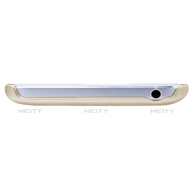 Carcasa Dura Plastico Rigida Perforada para Xiaomi Mi 5S 4G Oro