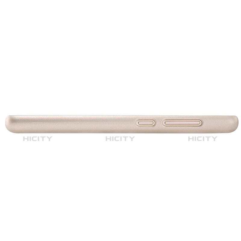 Carcasa Dura Plastico Rigida Perforada para Xiaomi Redmi 3 Pro Oro