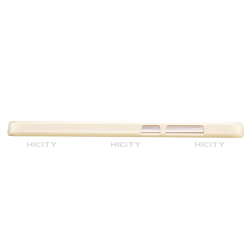 Carcasa Dura Plastico Rigida Perforada para Xiaomi Redmi Note 4 Standard Edition Oro