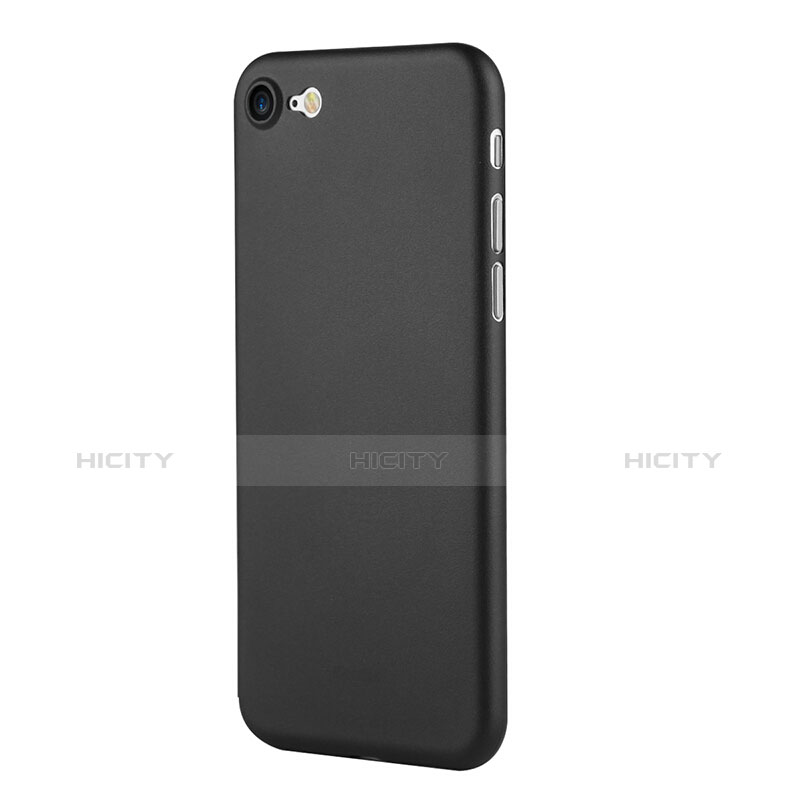 Carcasa Dura Ultrafina Plastico Rigida Mate para Apple iPhone 7 Negro